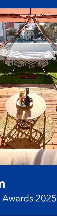 avisor picture of a patio with a table and chairs at Heart Of Nicosia - The Gem in Nicosia