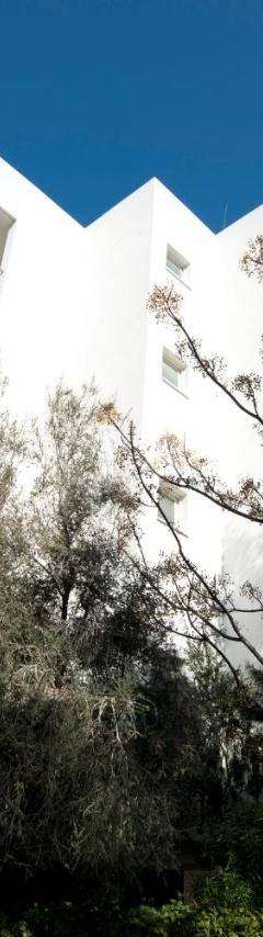 a white building with a tree in front of it at Glabur Stays - The Sunny Atelier - Nicosia City, Free Parking &amp; Wifi, Welcomes You!!! in Nicosia